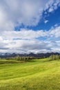 Landscape with golf courses in Iceland Royalty Free Stock Photo