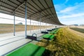 Golf driving range Royalty Free Stock Photo