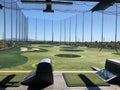 Golf Driving Range. Royalty Free Stock Photo