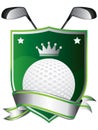Golf emblem Royalty Free Stock Photo