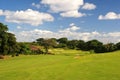 Golf Field Royalty Free Stock Photo