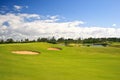 Golf Field Royalty Free Stock Photo