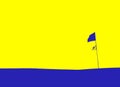 Golf flag