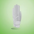 golf glove. Vector illustration decorative design