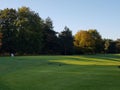 Golf Golf Course fairways and greens Royalty Free Stock Photo