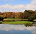 Golf Green Royalty Free Stock Photo