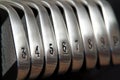 Golf Irons Royalty Free Stock Photo