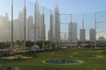 Top golf outdoor range Dubai, UAE Royalty Free Stock Photo