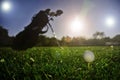 Golf play Royalty Free Stock Photo