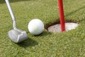 Golf play Royalty Free Stock Photo
