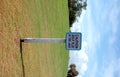 Golf in play sign Royalty Free Stock Photo