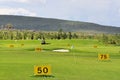 Golf practice Royalty Free Stock Photo