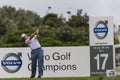 Golf Pro Ernie Els Tee Shot Royalty Free Stock Photo