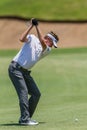 Golf Professional David Lynn Swinging