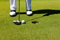 Golf: putting green