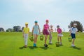 Golf school Royalty Free Stock Photo