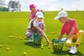 Golf summer school Royalty Free Stock Photo