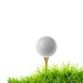 Golf tee off