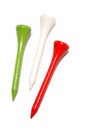 Golf tees Royalty Free Stock Photo