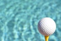Golf Tees and Ball Royalty Free Stock Photo