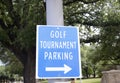 Golf Tournament Royalty Free Stock Photo