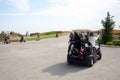 Golf tournament - golf set, golf cart