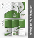 Golf Tournament Tri-Fold Brochure Royalty Free Stock Photo