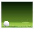 Golf tournament vector background place for text Royalty Free Stock Photo