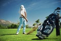 Golf vacation Royalty Free Stock Photo