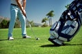 Golf vacation Royalty Free Stock Photo