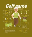 Golf vector illustration