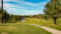 Golf In Yucaipa, California Royalty Free Stock Photo
