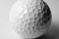 Golfball close-up Royalty Free Stock Photo
