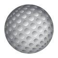 Golfball realistic vector.