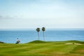 Golfer on the Golf Course in Tenerife