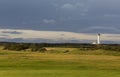 Golfers view of Covesea Lighthouse.