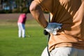 Golfing Royalty Free Stock Photo