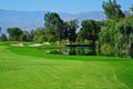 Golfing Shadow ridge golf course Pal Desert California Royalty Free Stock Photo
