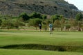 Golfing In Spain Royalty Free Stock Photo