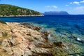 Golfo Aranci in Sardinia and Tavolara island