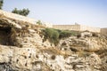 Golghota known as Garden Tomb, Jerusalem, Israel Royalty Free Stock Photo