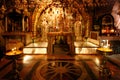 Golgotha Mountain, Temple of the Holy Sepulcher in Jerusalem Royalty Free Stock Photo
