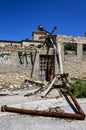 Ruins on the Goli otok prison in Croatia Royalty Free Stock Photo