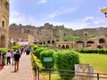 Outside Golkonda fort - Hyderabad , India