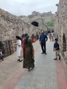 Golkonda fort in hydearbad city in india