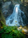 The Gollinger Waterfall near Hallein in Salzburg Austria in spring