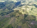 Golo Cador Rice Terrace Aerial Royalty Free Stock Photo