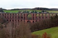 Goltzsch Viaduct, a railway bridge in Germany. It is the largest brick-built bridge in the world