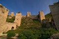 Golubac castle on Danube river in Serbia