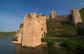 Golubac castle on Danube river in Serbia